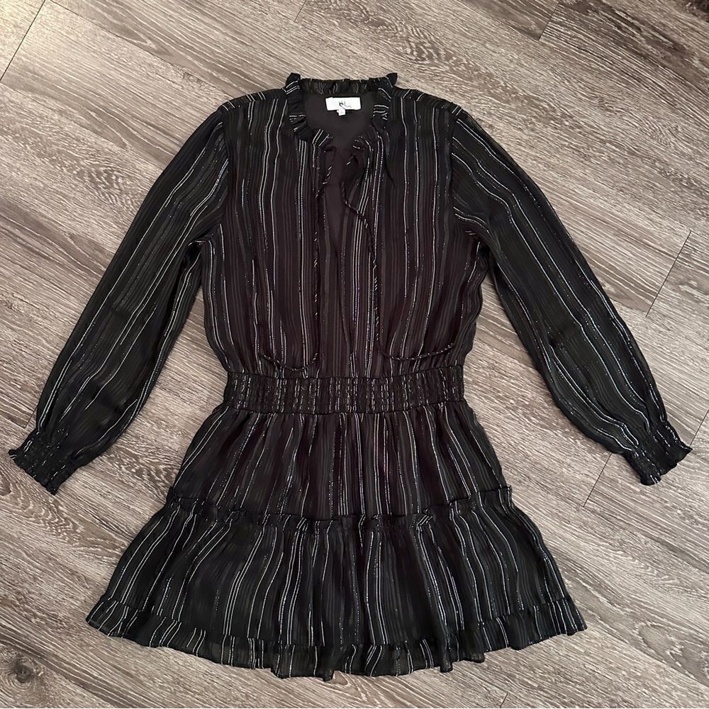 NSR black and glitter dress